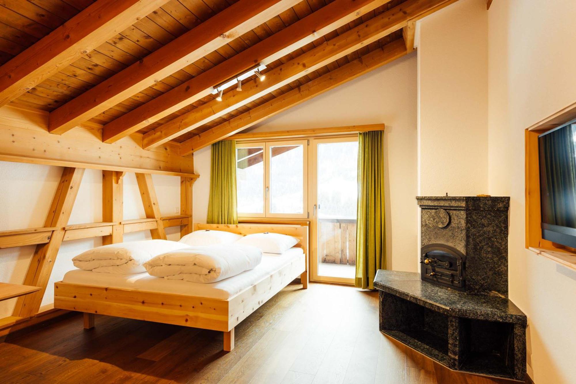 Hotel Kruezli - Dapi 1914 Sedrun Rom bilde