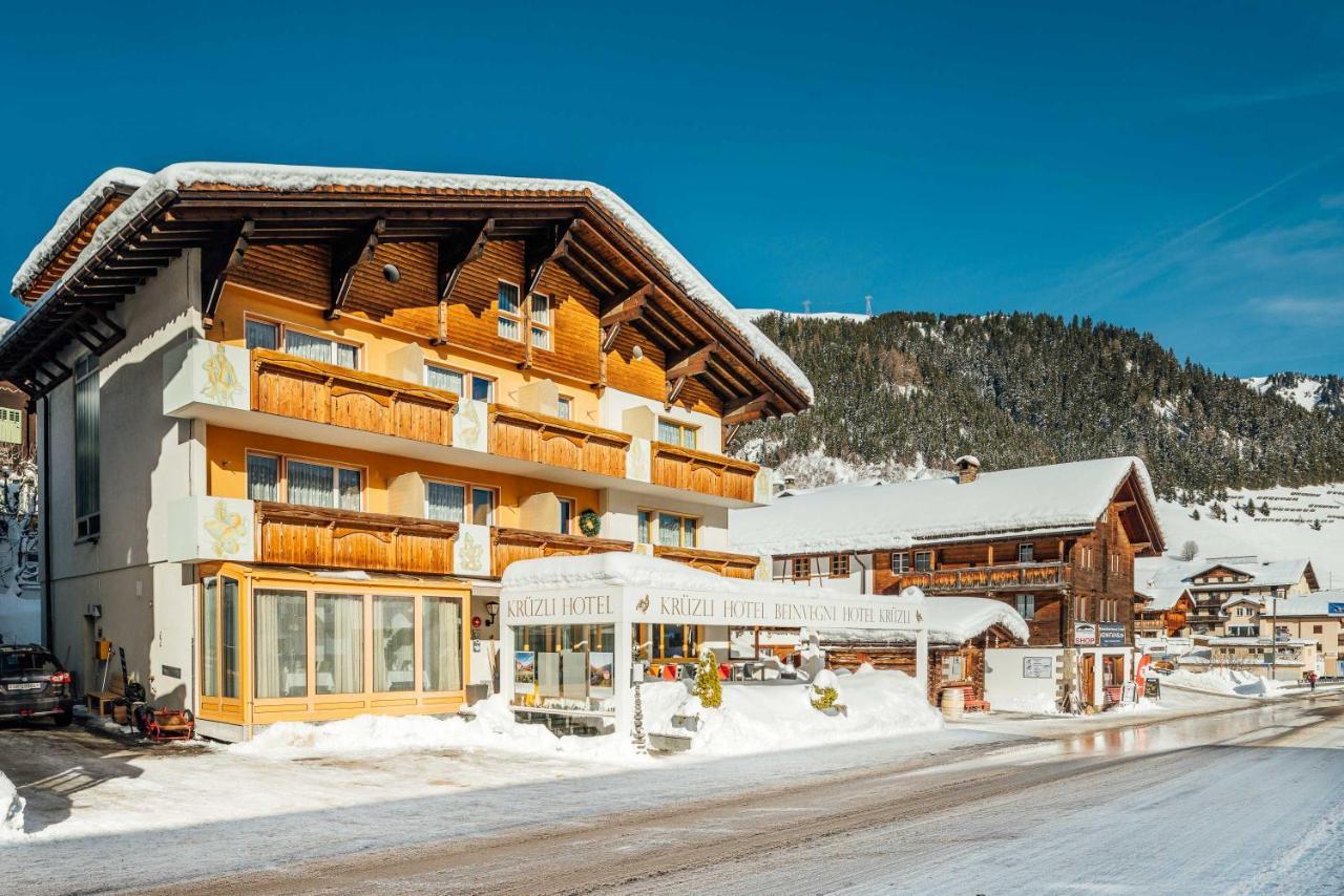 Hotel Kruezli - Dapi 1914 Sedrun Eksteriør bilde